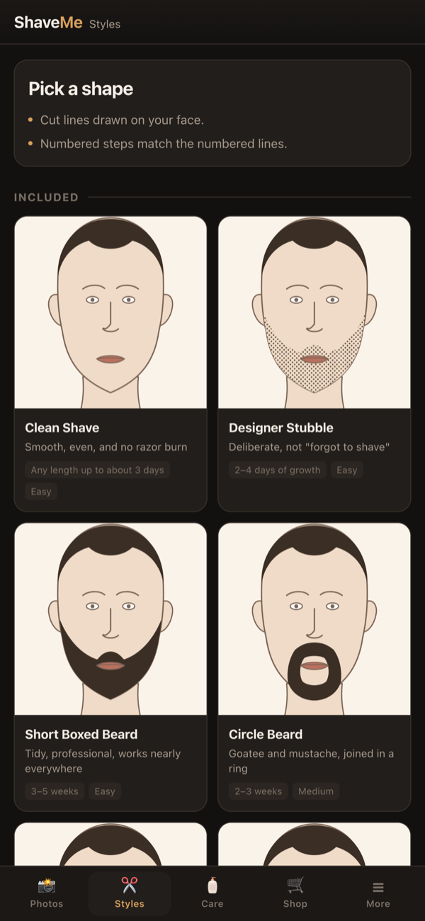 ShaveMe screenshot 2 of 5